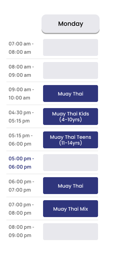 ATT Calendar - Monday